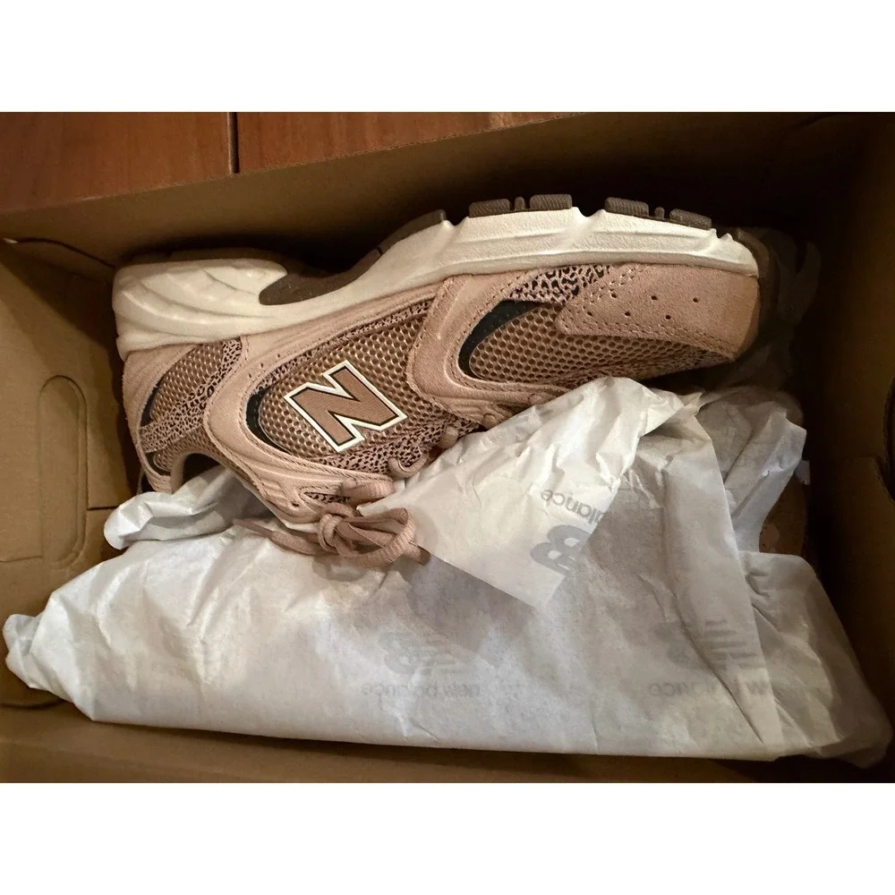 New Balance 530 Running Shoes Brown Leopard Men's 8 / Women's 9.5 NEW